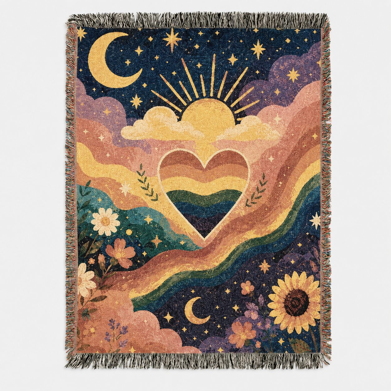 Rainbow Dreams Blanket