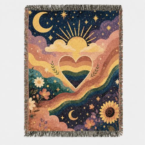 Rainbow Dreams Blanket