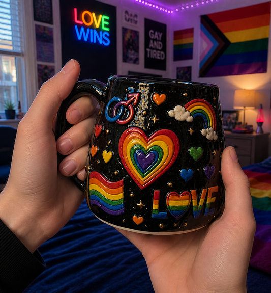 Handmade Pride Mugs(PRE ORDER)